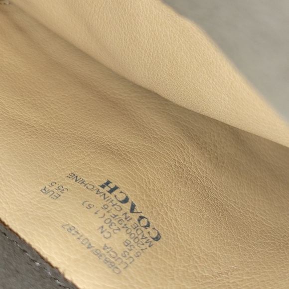 Suede over the knee boots in 5.5 - Picture 7 of 8